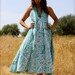 Bohemian Summer Beauty/Our NEW Sleeveless Indian Cotton Handmade Kaftan