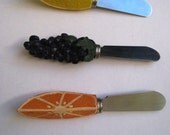 Fruit Knives Mid Century China and Stainless Steel Made in US Etsy UK