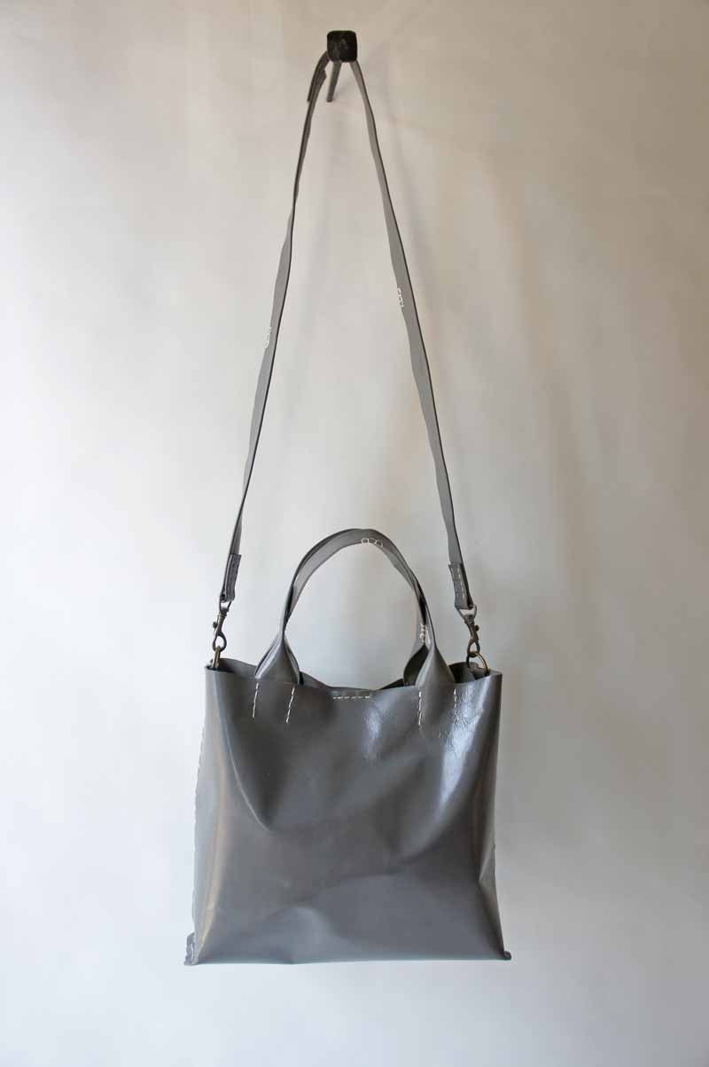 The Stella Bag - Lightweight - Grey - with removable canvas pouch