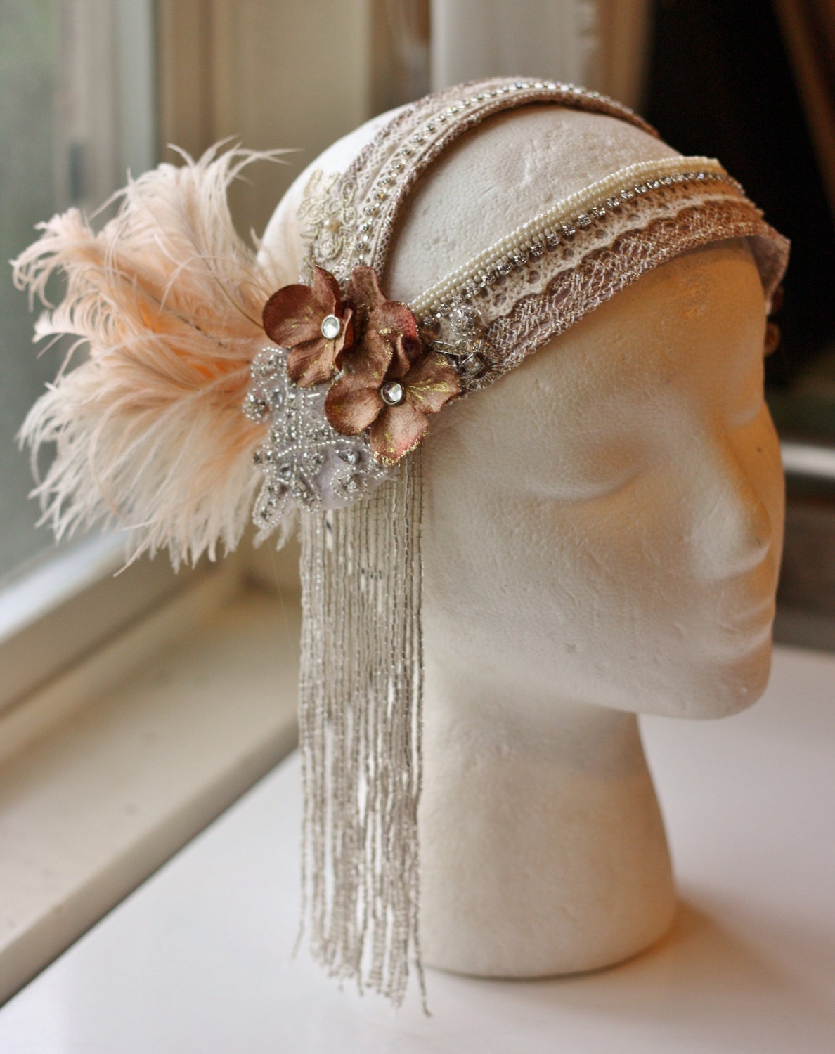 RESERVED FOR SARAH- Custom Headdress
