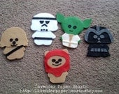 Star Wars Themed Baby Mobile - Felt Plushies