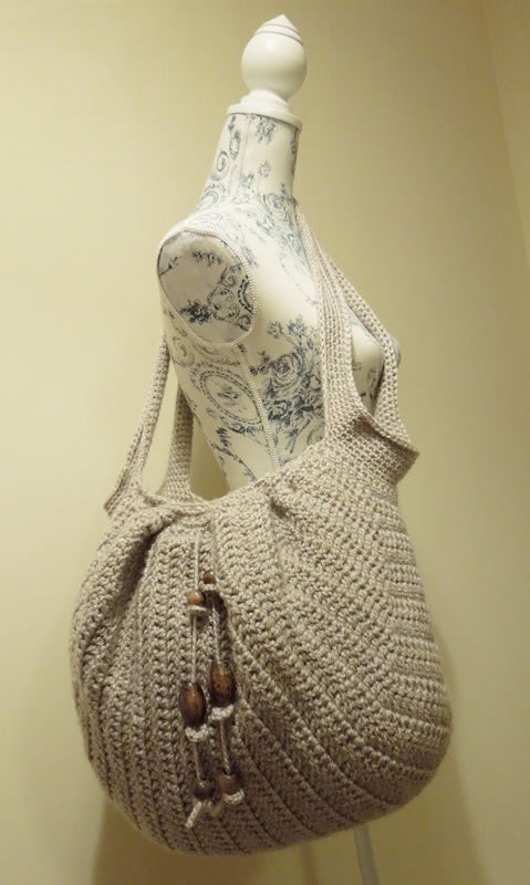 Crochet Pattern (PDF PATTERN) Beach Boho Bag