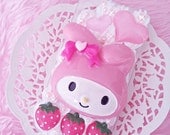 READY TO SHIP kawaii my melody decoden case iPhone 4 deco