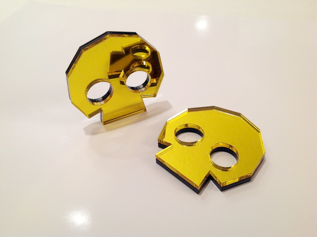 Legend of Zelda Golden Skulltula Skull Token Laser Cut