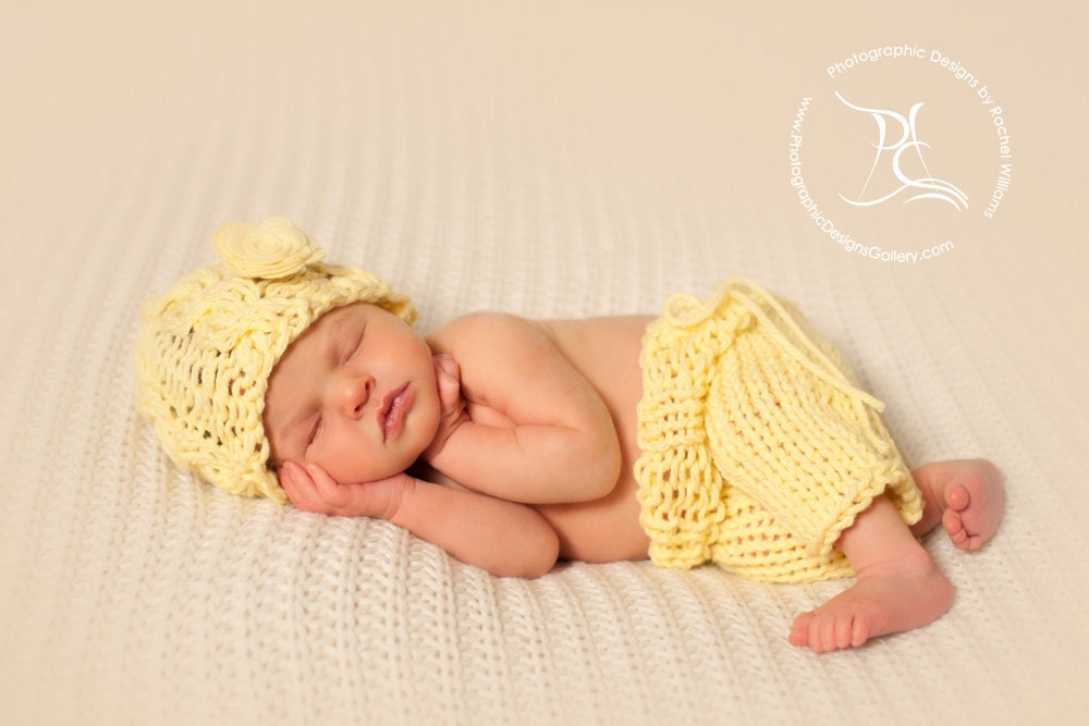 ORIGINAL- Little Gal shortie Set- Baby Girl Outfit- Designer Outfit- Vintage Baby- Knit Pants- Newborn
