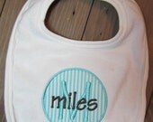 Personalized Circle Patch Bib