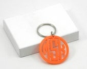 Monogram Key Chain Acrylic