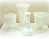 E. O. Brody Co. Milk Glass Vase Collection
