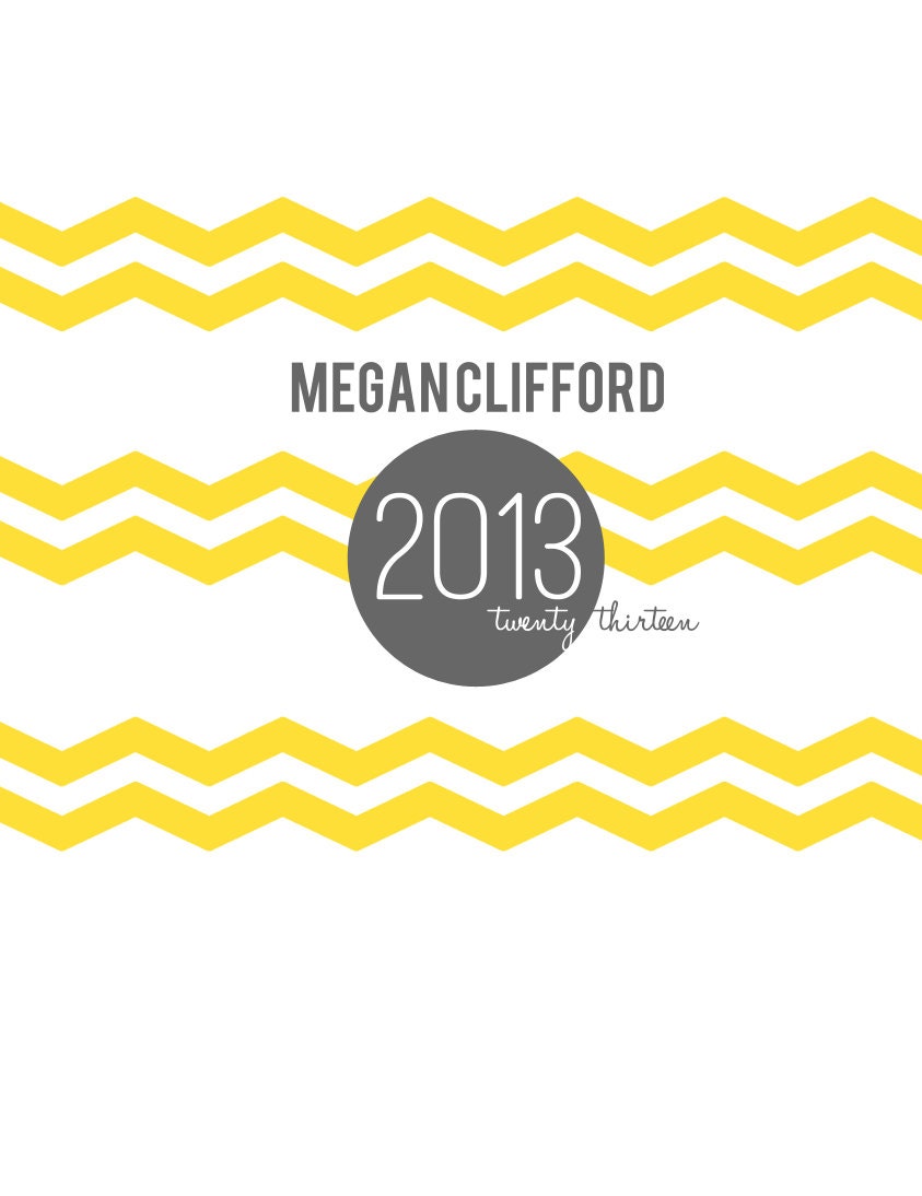 Cover Sheet - Printable Planner  - Digital File Only - Multiple styles available
