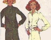 McCall's Retro 70s Sewing Pattern Boho Disco Style Blouse Skirt Pants Designer DDDominick Bust 36