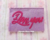 2NE1 I Love You Pouch