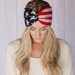 Old Glorya American Flag HeadbandHair Band Turband American Flag Inspired Turband Headband Red White and Blue July 4th Fashion Accessory