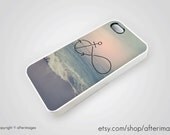 Infinity Anchor iPhone 5 4 4S Case iPhone 4 Case Refuse to Sink Blue Ocean Beach Silicone