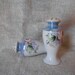 Vintage Iridescent Salt and Pepper Shakers, Lusterware