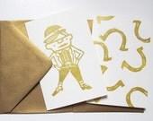 Mr. Leprechaun - card set - for St. Patrick's Day