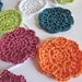 Crochet Garland Colorful Floral Bunting