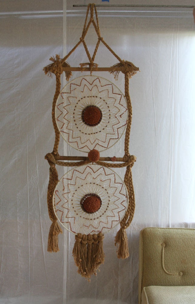 Don Freedman Handwoven Dreamcatcher "Interlude" 1976