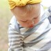 turban headband -- handmade -- custom order size & color