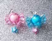 Star Candy - Sweet Pastel Charm Earrings