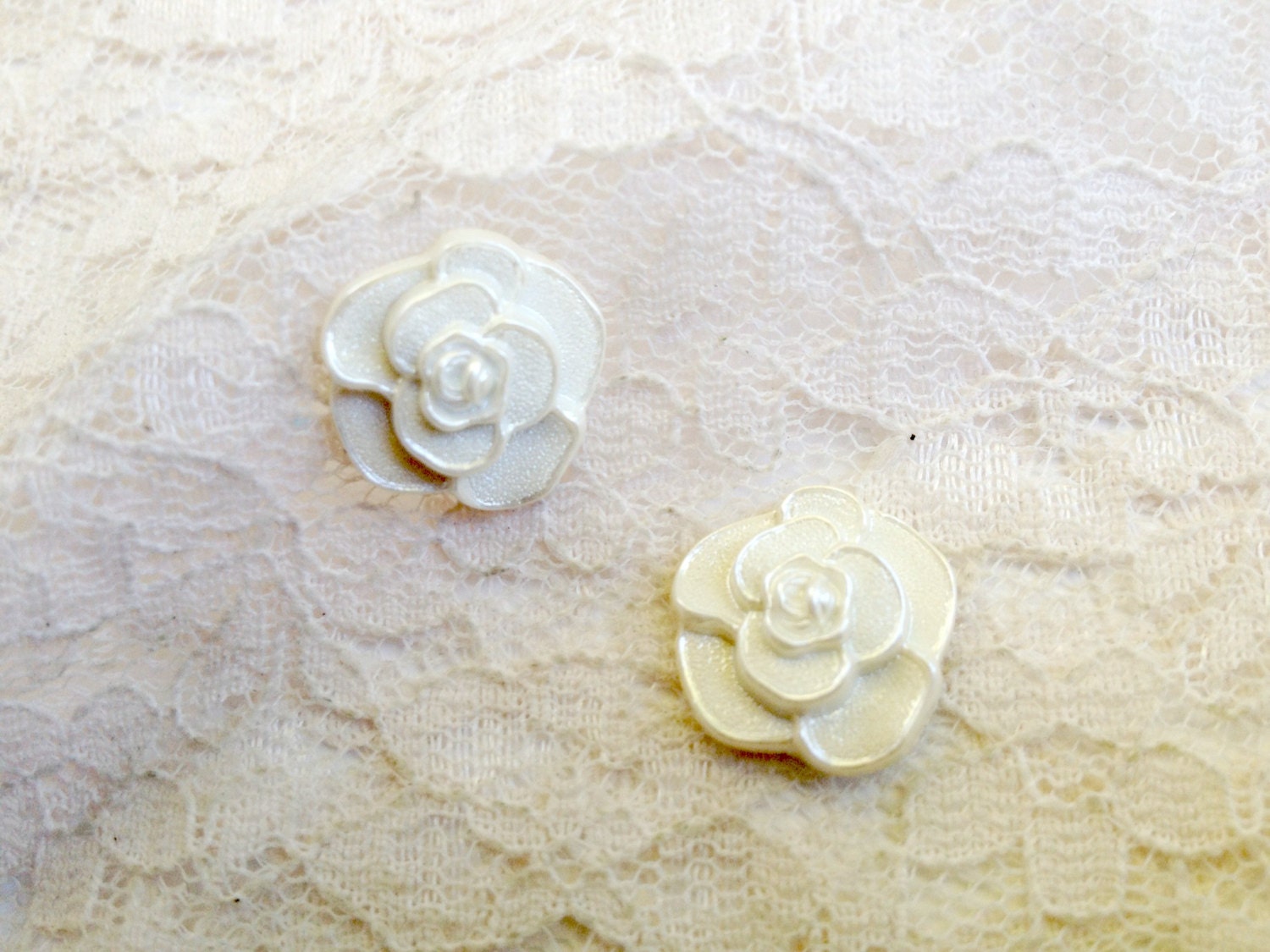 7/16" 00g 0g Organic 'Evening Pearl' Rose Plugs Made to Order