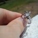 Art Deco .25ct 10k White Gold Engagement Ring