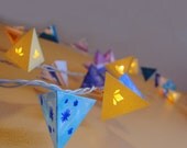 Pyramid Light Garland - Cosmic Dancer - Long Strand