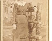 Antique CDV Photograph of Woman 1880's