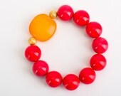 Strawberry Pink Bracelet