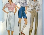Misses Skirt Pants and Shorts Vintage 70's Sewing Pattern Butterick 3578 Size 8