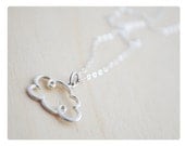 SALE Graduation Gift - Rain Cloud Necklace - Happy Clouds - Sterling Silver Cloud Necklace - Rainy Days & Mondays - Mom Jewelry