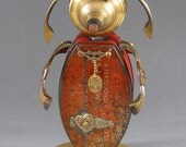 Found Object ROBOT SCULPTURE - Ruffin' Roxie
