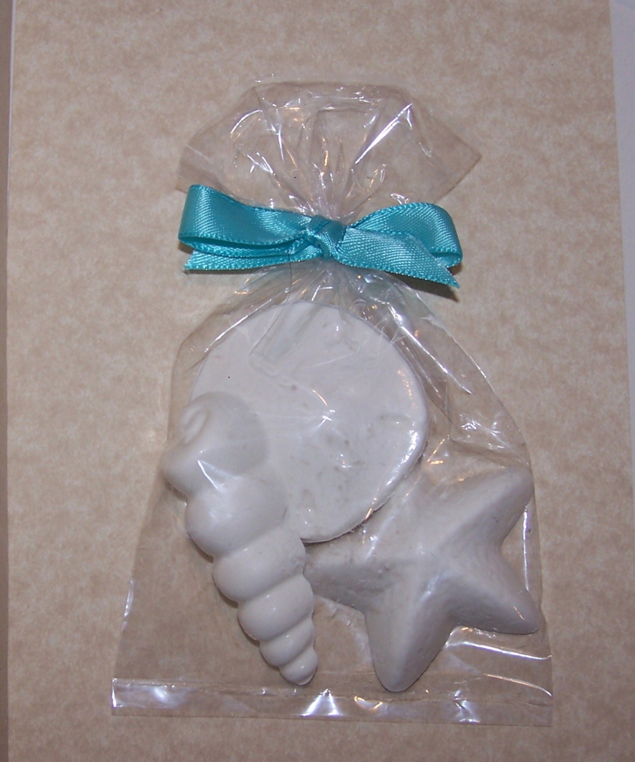 White Chocolate Sea Shells and Sand Dollar Wedding or Party Favor