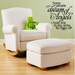 Some people dream of Angels I hold one in my arms Custom Vinyl Wall Decal-Nursery Decor-Baby room decal