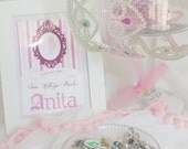 Pink Silhouette Princess Royal Party Printable KIT - Digital File - Printable Party