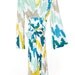 Kimono Robe in Blue Diagonal - size medium