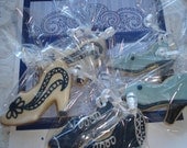 Diva Fashion High Heel Shoes Decorated Vanilla Sugar Cookies - 1 dozen