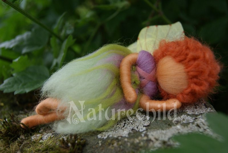 Photographical print "Sleeping Fairy" - 11,7 x 7,8 inches - like Waldorf, by Naturechild