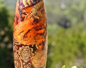 Lokta Paper Decoupage Vase, Collage Vase, Colorful Vase, Decoupage Art, Lokta Paper, Ceramic Vase, Ceramic Art