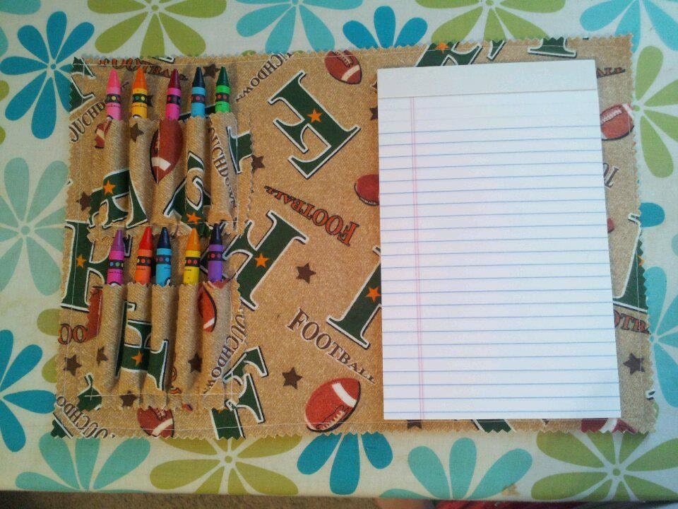 Football Travel Coloring Kit