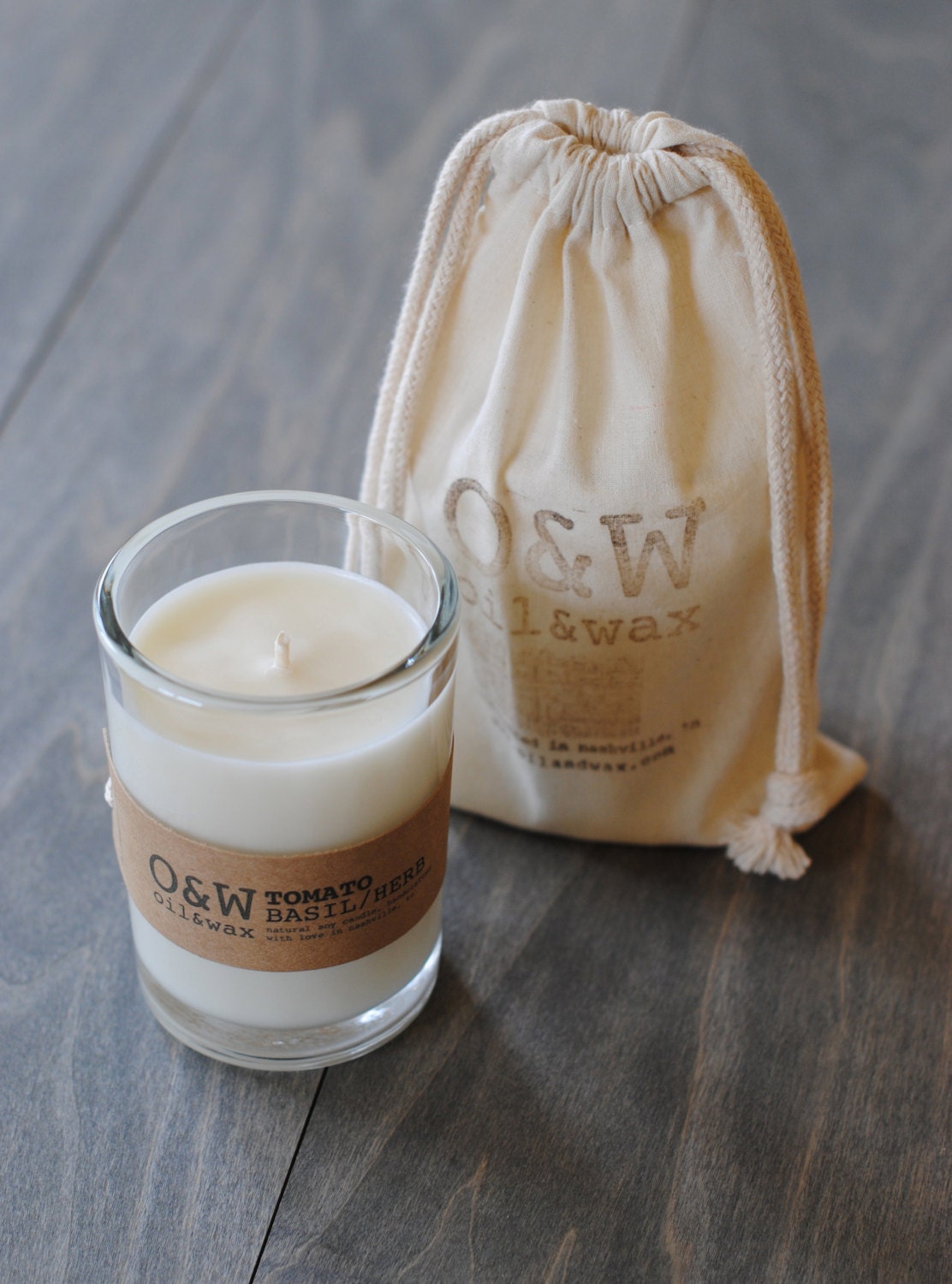SALE: Vanilla Hazelnut, Natural Soy Candle in Glass Tumbler, eco-friendly