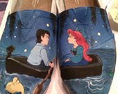 Kiss the Girl hand painted TOMS