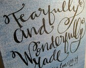 Art for Children // Bible verse art // Scripture on canvas