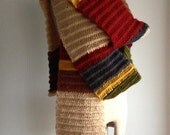Doctor Who Scarf - Fourth Doctor - Crochet - 11 FEET