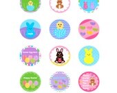 Printable Easter Cupcake Toppers. Party Printables. Personal Use Il_170x135