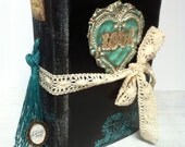 Scrapbook Photo Album Black Pages Polaroid Book Guest Book  Wedding Photo Booth Album Or Travelogue