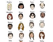 Cutie Pies of Dunder Mifflin Print