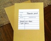 Thank You Card Library-Themed Gift Card Holder, Teacher Appreciation Week