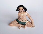 Girl with Crossed Legs