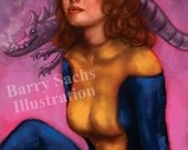 Kitty Pryde X-MEN Art Print 11x17