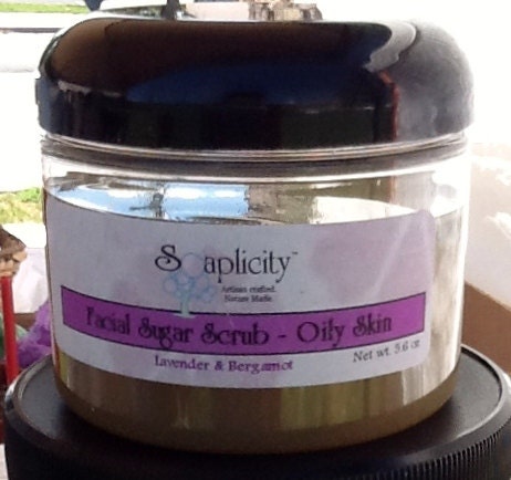 Facial Sugar Scrub for Oily Skin